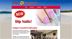 Desktop Screenshot of nailtoepiasalon.com